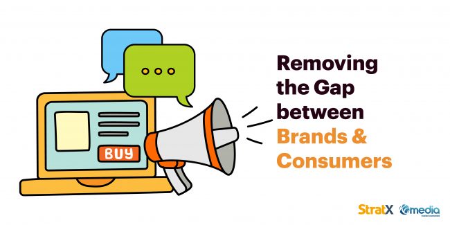 how to remove the gap between brands and consumers Removing the gap between brands and consumers