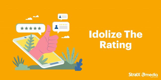 idolize the rating menjunjung tinggi rating